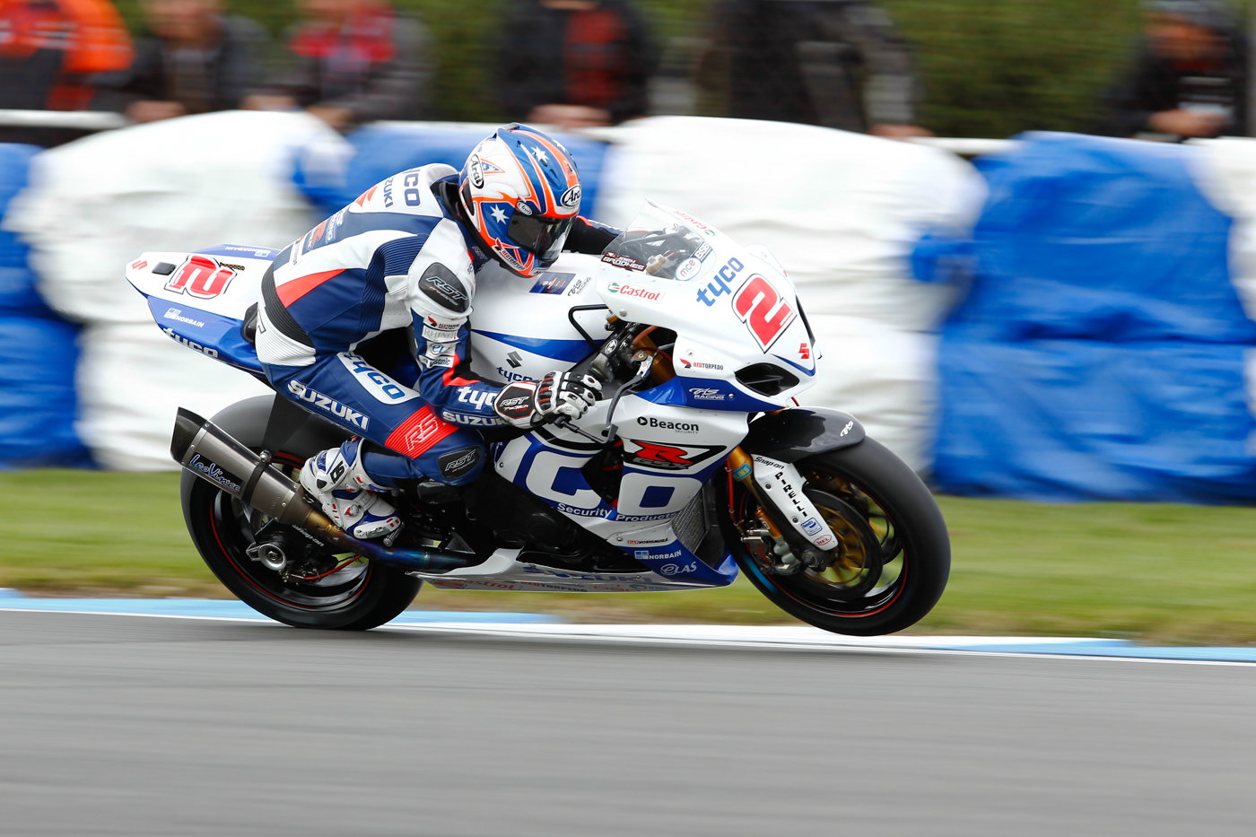 Josh Brookes Tyco Suzuki - picture credit IHPhotography.net