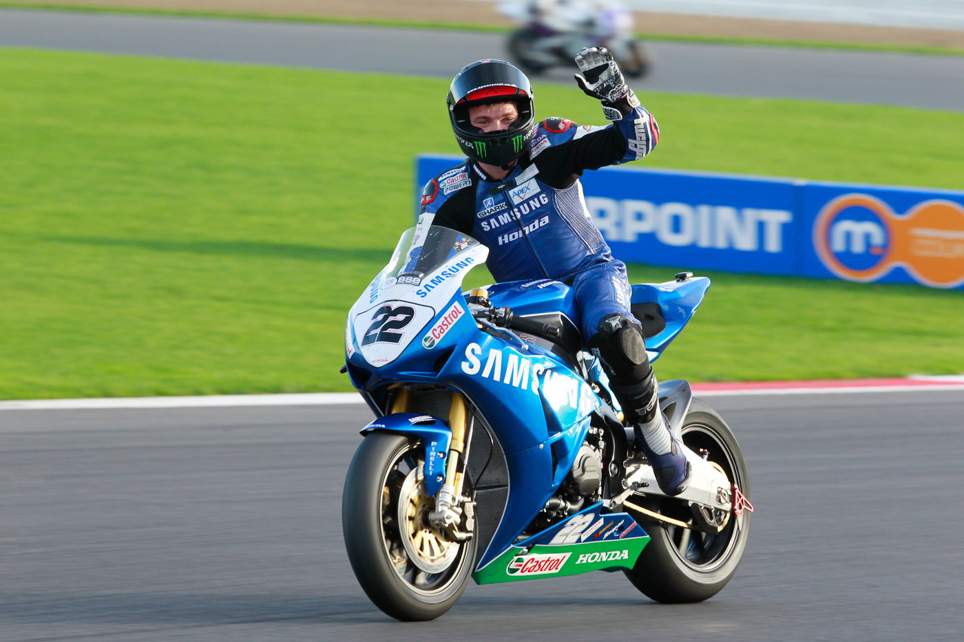 Alex Lowes Samsung Honda - picture credit ihphotography.net