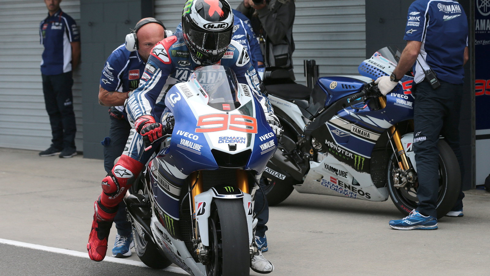 Lorenzo bike swap, Australian MotoGP 2013