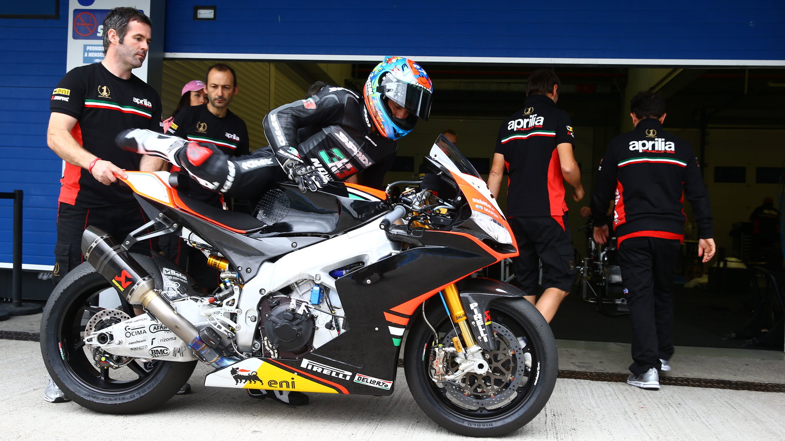Melandri, end of season test, Jerez 2013
