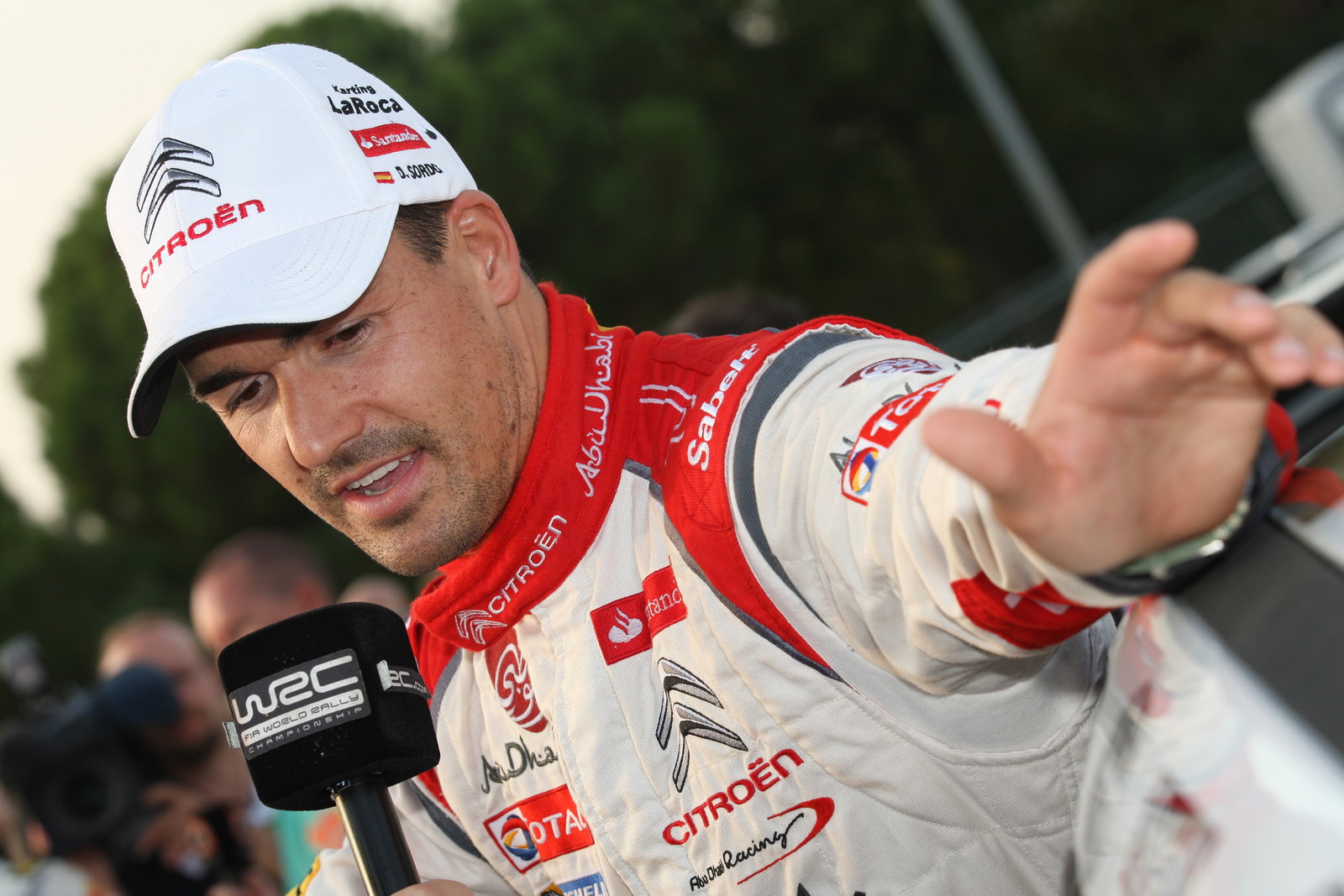 Dani Sordo, Carlos del Barrio (Citroen DS3 WRC #3, Citroën Total Abu Dhabi World Rally Team)