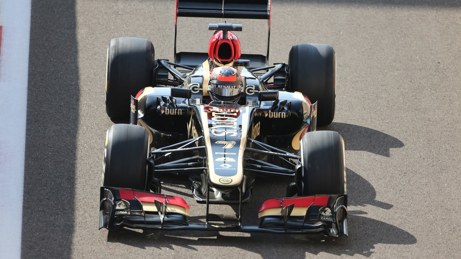 02.11.2013- Free Practice 3: Kimi Raikkonen (FIN) Lotus F1 Team E21