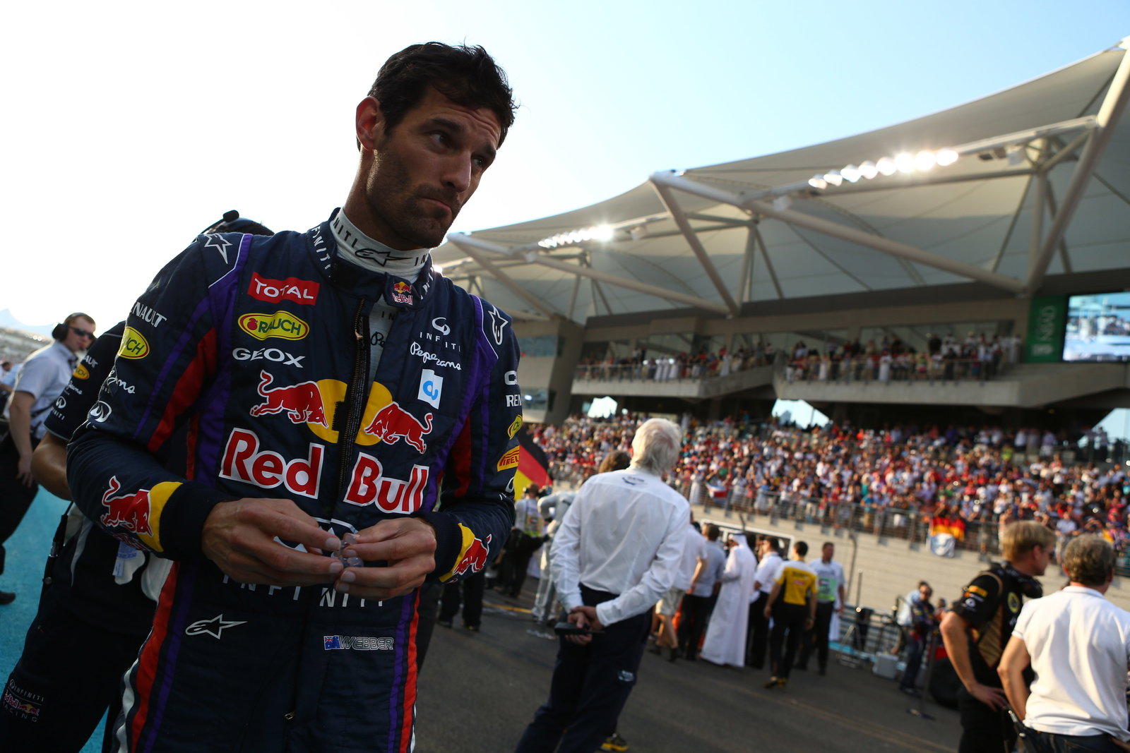 03.11.2013- Race, Mark Webber (AUS) Red Bull Racing RB9