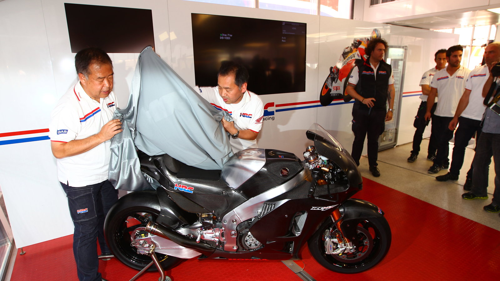 Honda RCV1000R Unveiling, Valencia MotoGP 2013
