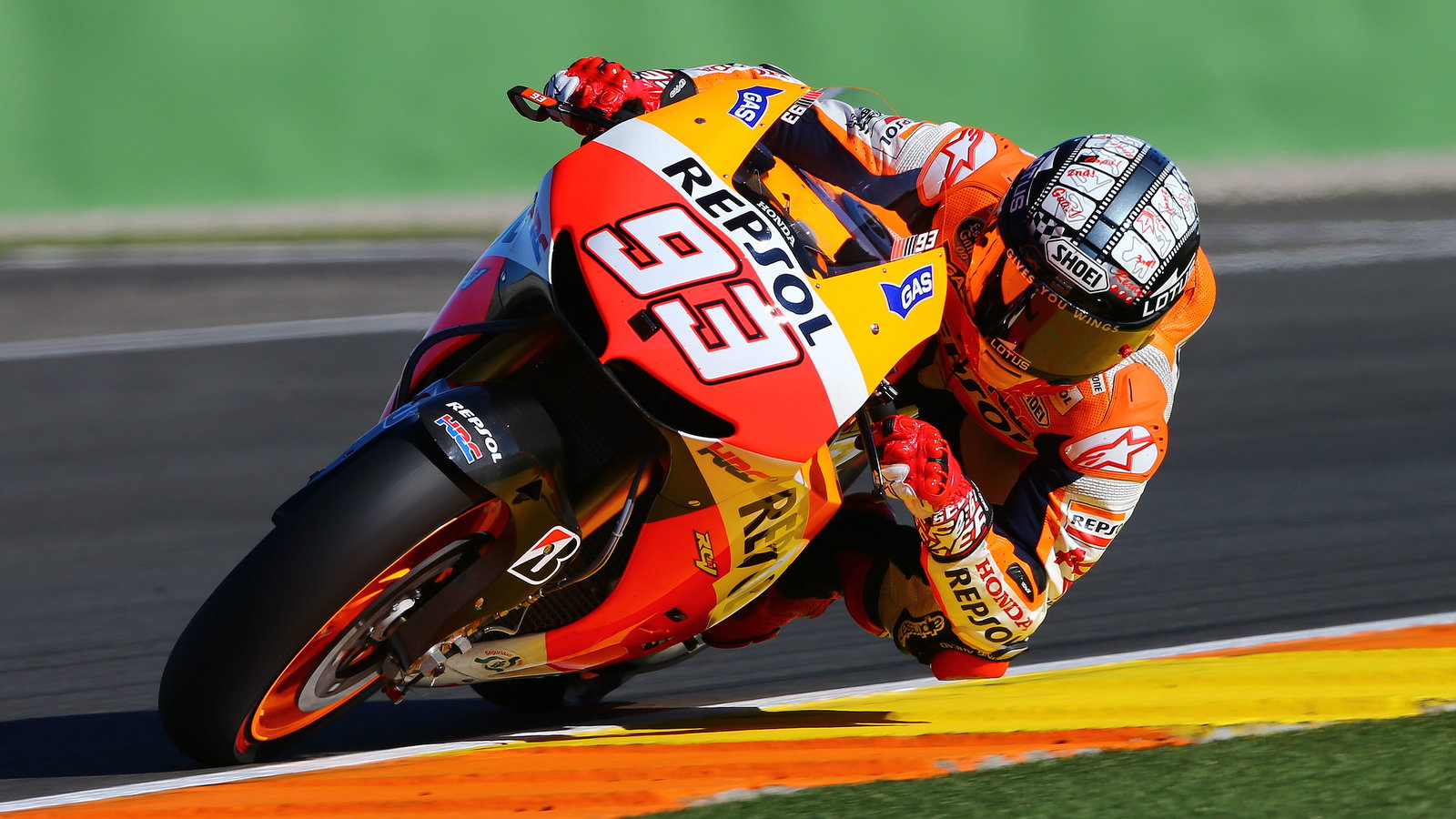 Marquez, Valencia MotoGP test, November 2013