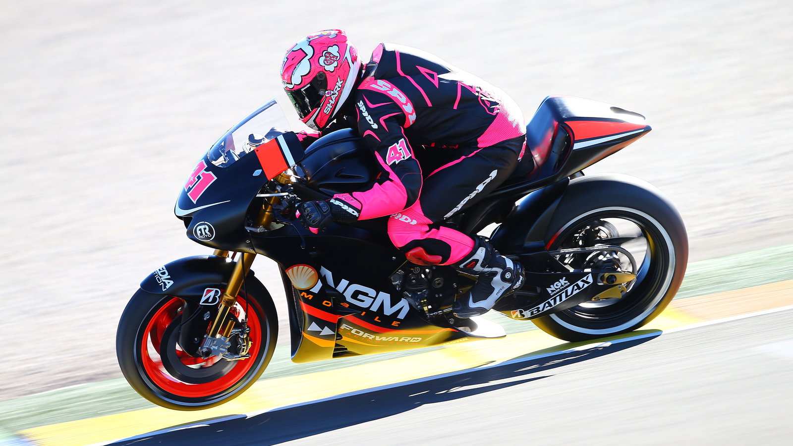 Aleix Espargaro, Valencia MotoGP test, November 2013