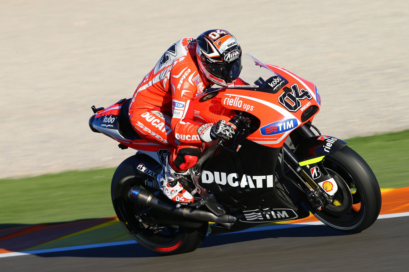 Dovizioso, Valencia MotoGP test, November 2013