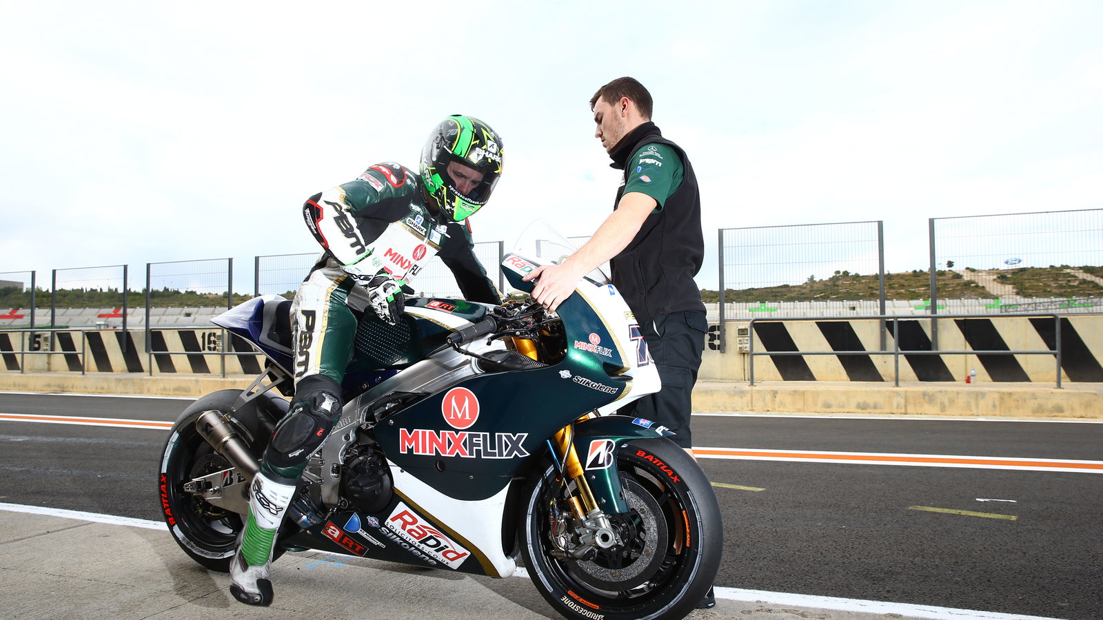 Laverty, Valencia MotoGP Test November 2013