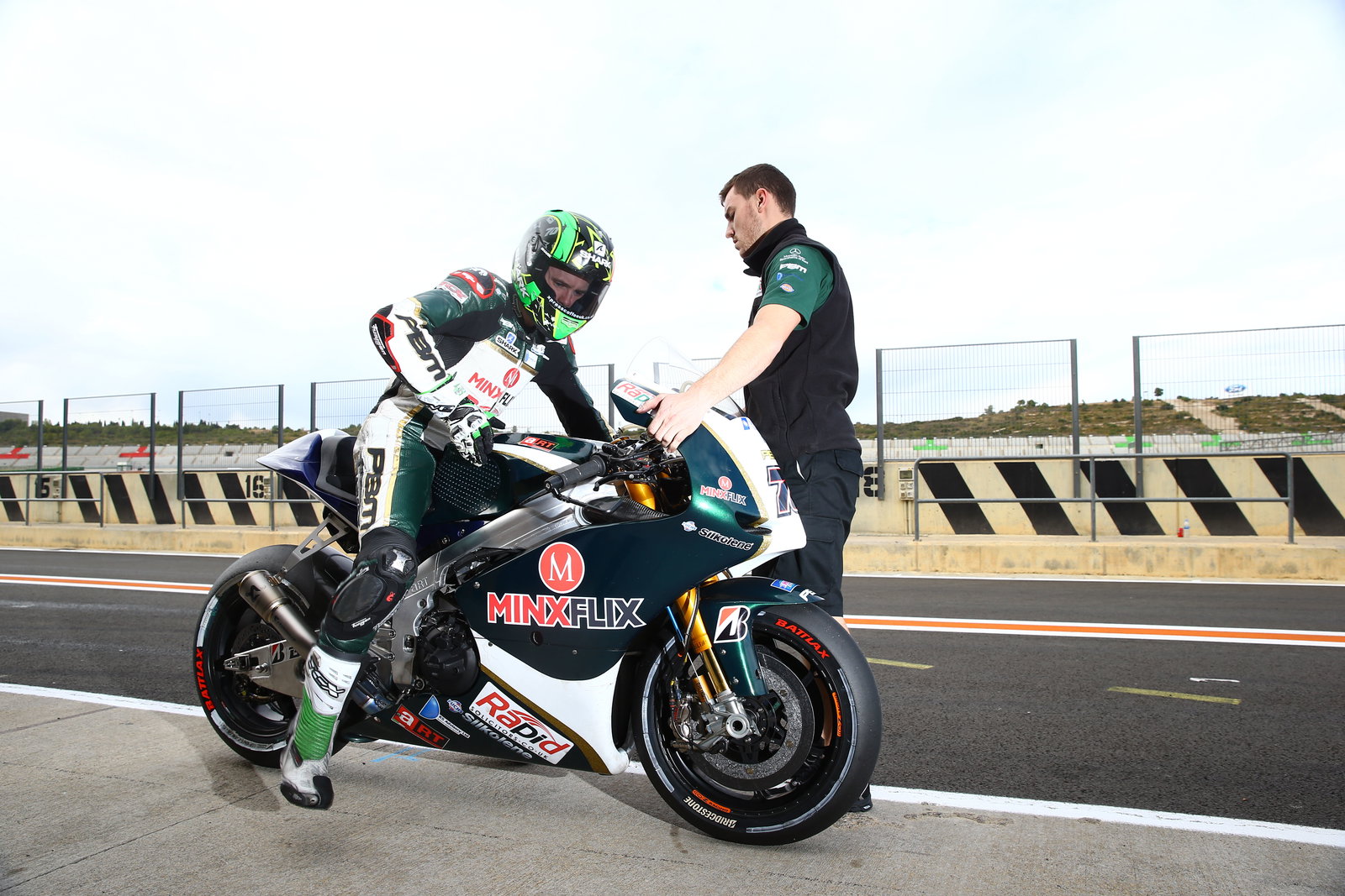 Laverty, Valencia MotoGP Test November 2013