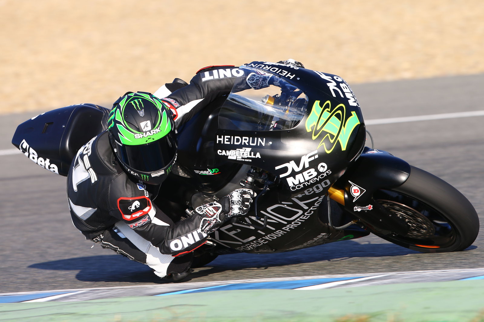Sam Lowes, Moto2/3 tests, Jerez, November 2013