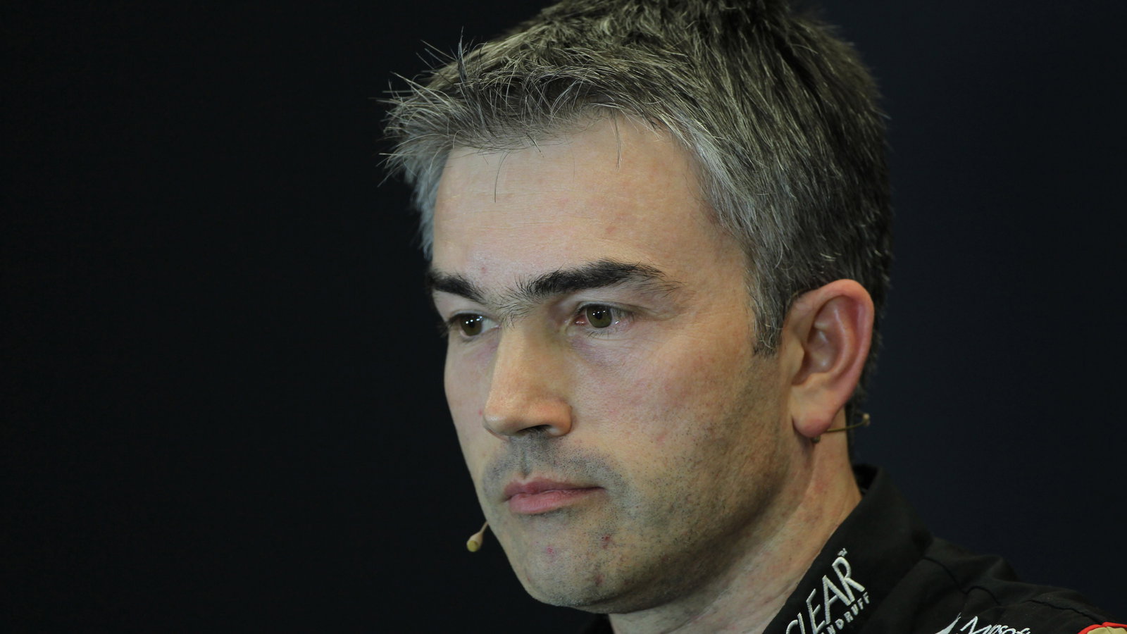 15.11.2013- Press conference, Nick Chester (GBR) Lotus F1 Team Technical Director
