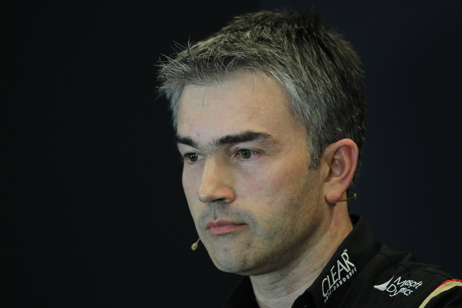 15.11.2013- Press conference, Nick Chester (GBR) Lotus F1 Team Technical Director