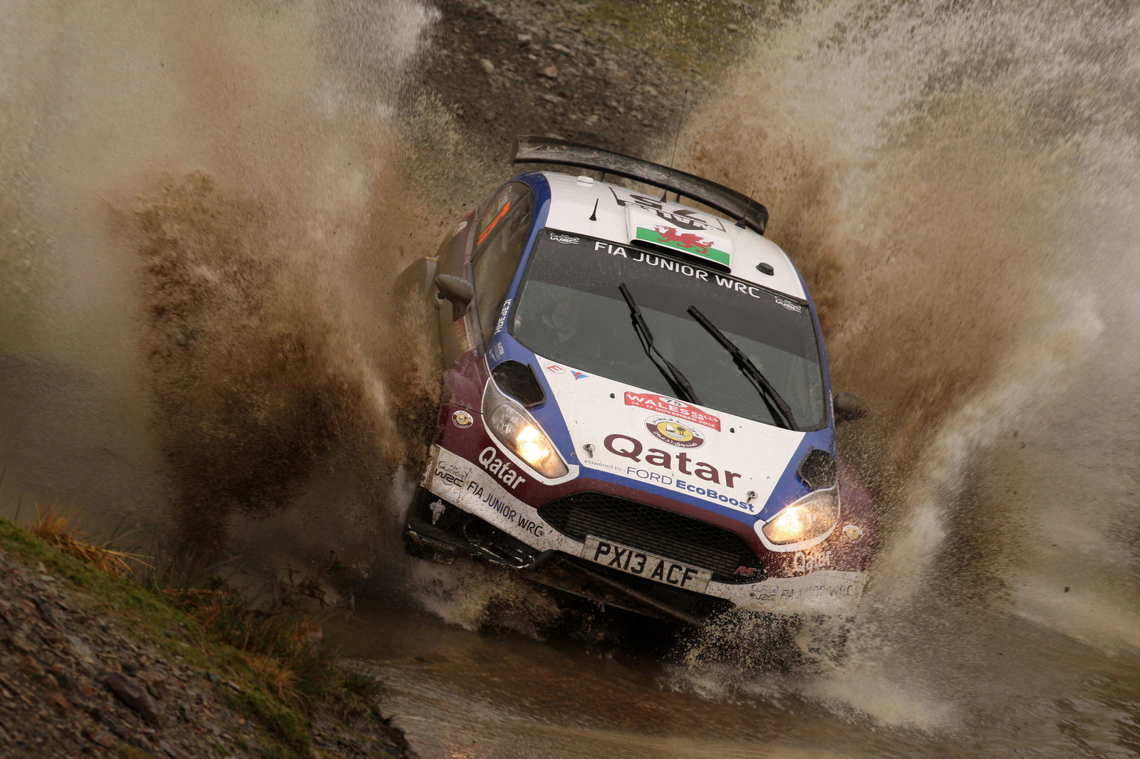Elfyn Evans, Daniel Barrit (Ford Fiesta R5)
