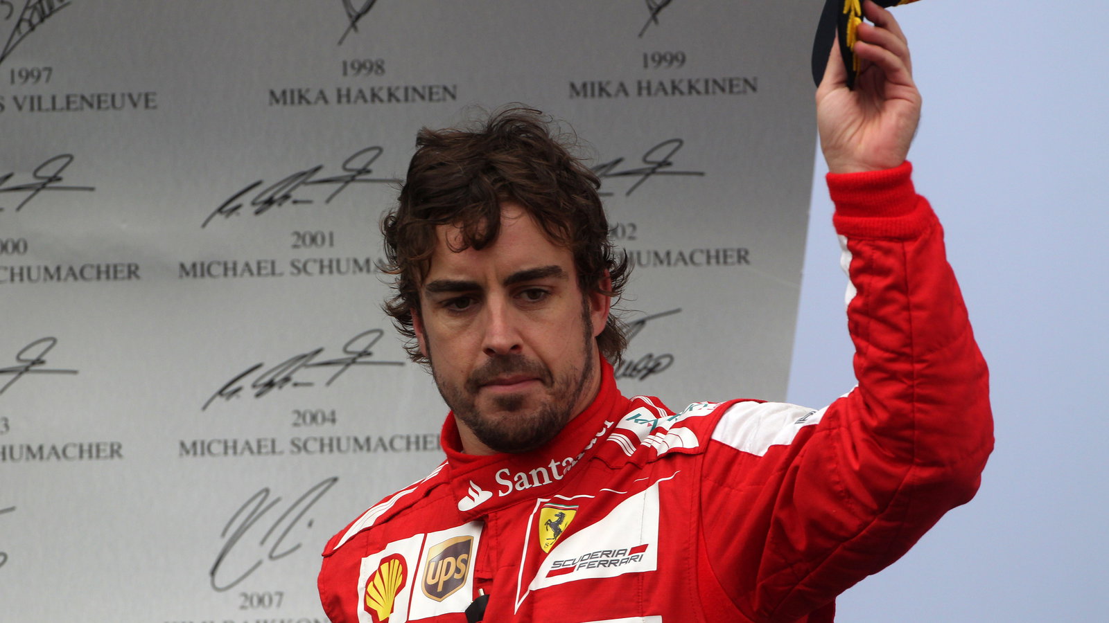 24.11.2013 - Race, 3rd position Fernando Alonso (ESP) Scuderia Ferrari F138