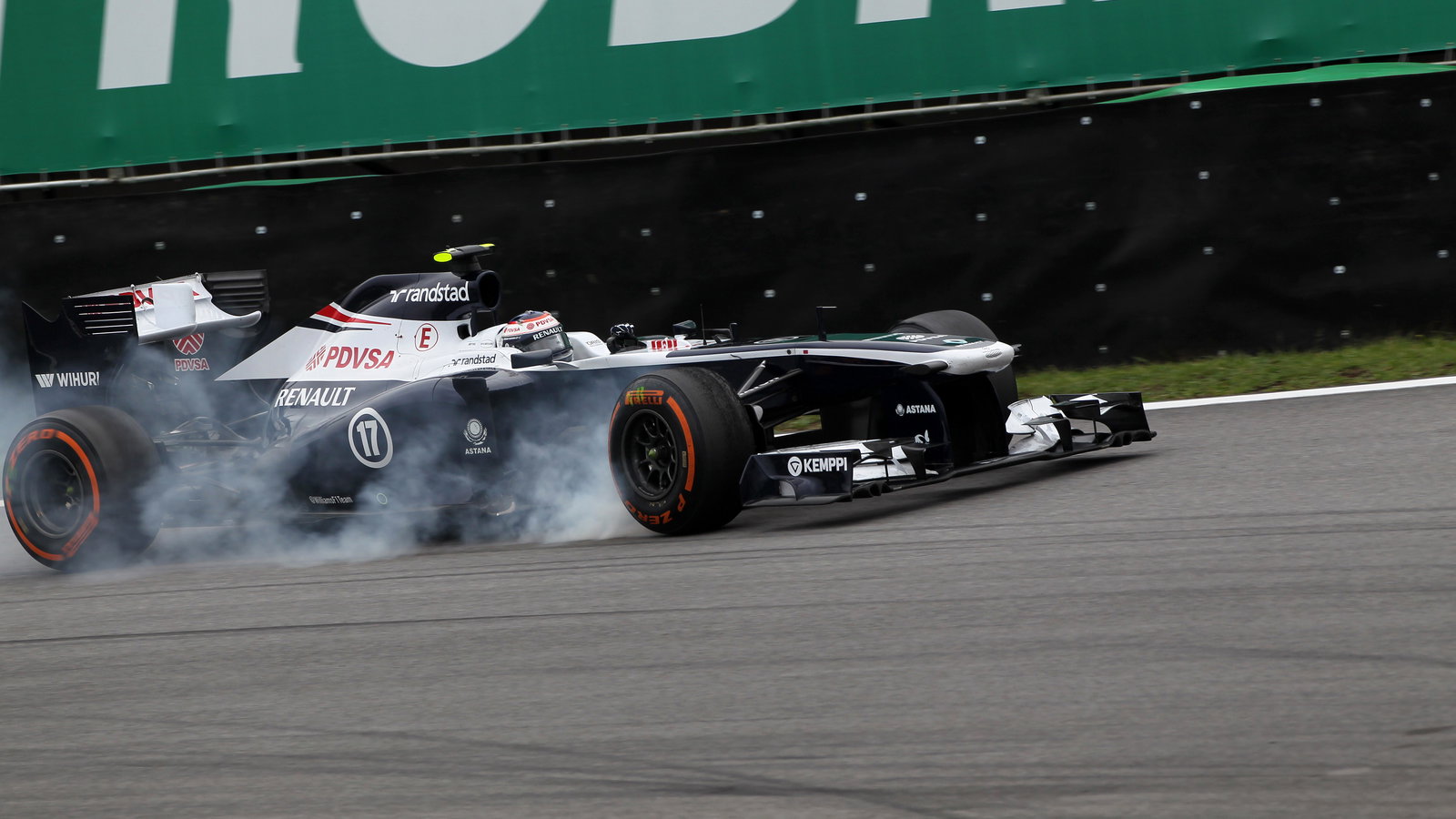 24.11.2013 - Race, Valtteri Bottas (FIN), Williams F1 Team FW35