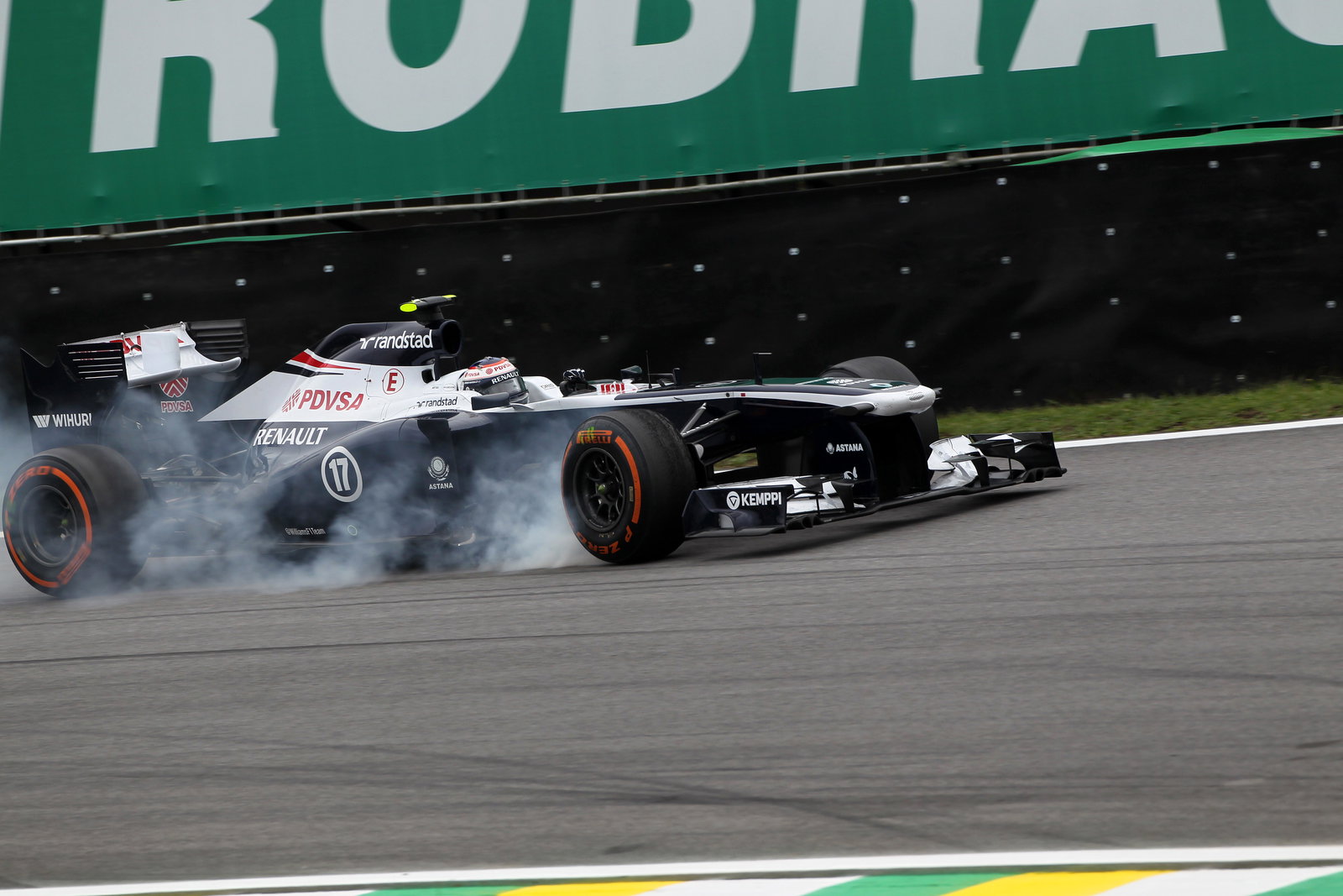 24.11.2013 - Race, Valtteri Bottas (FIN), Williams F1 Team FW35