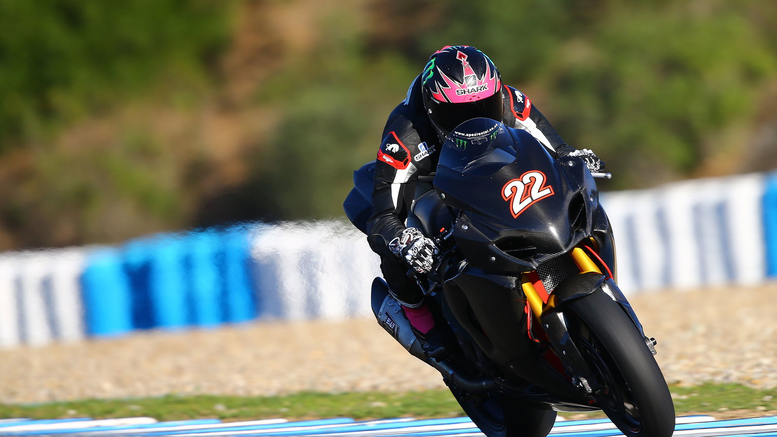 Alex Lowes, Jerez WSBK test, December 2013