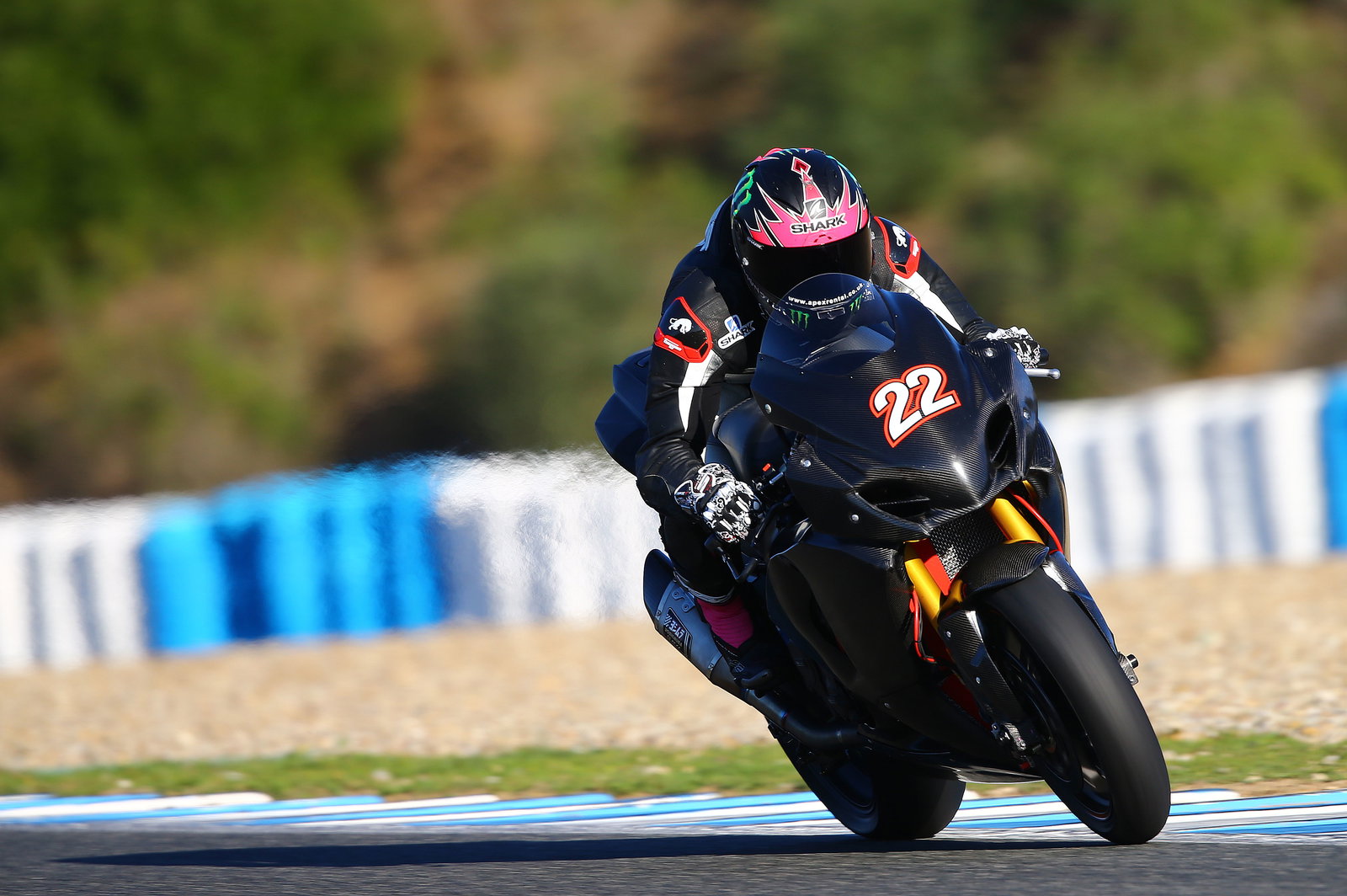 Alex Lowes, Jerez WSBK test, December 2013