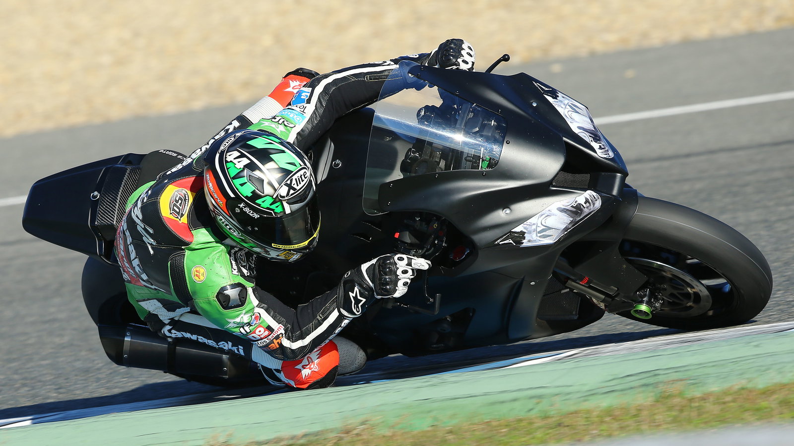 David Salom, Jerez WSBK test, November 2013