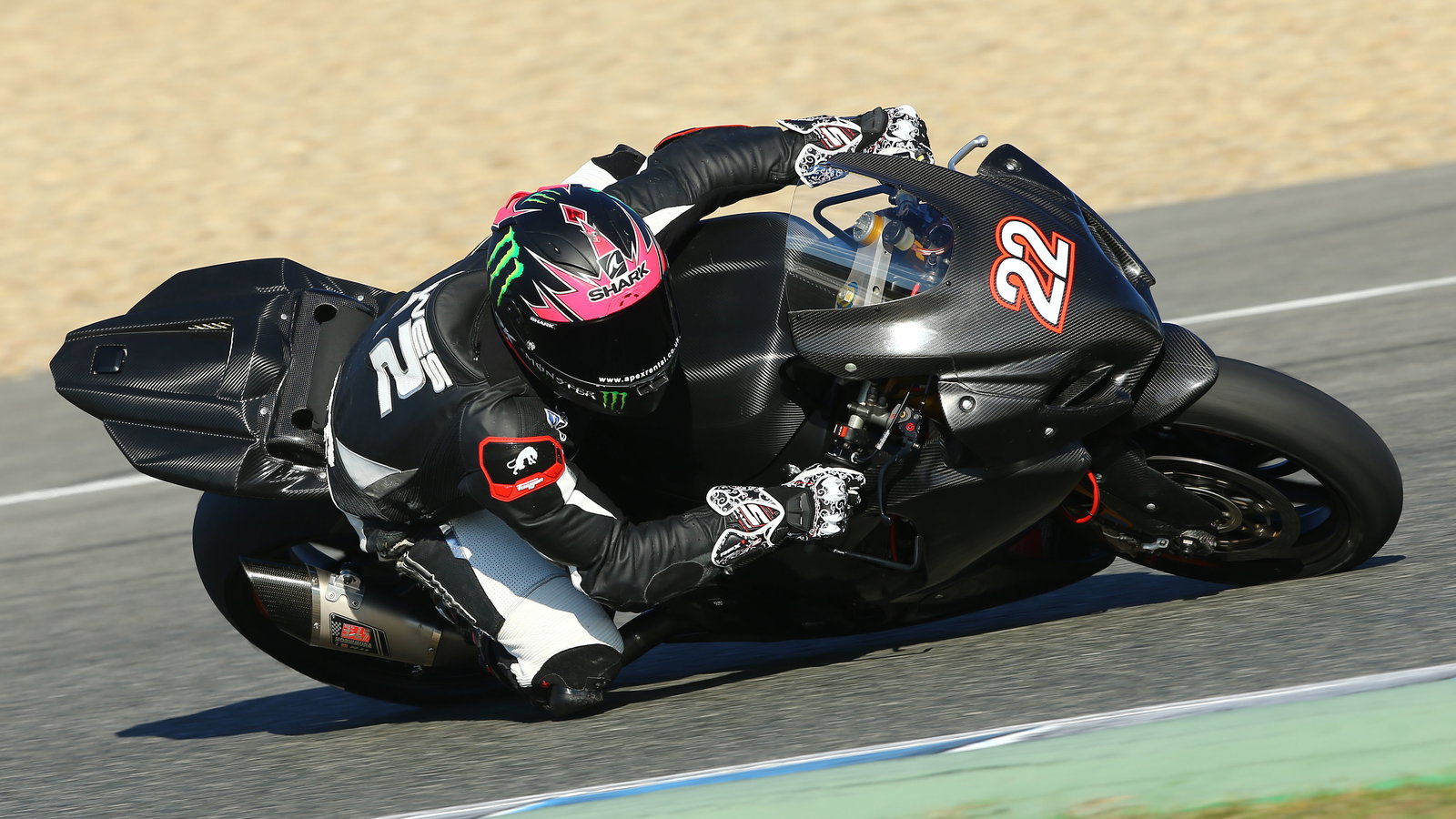 Alex Lowes, Jerez WSBK test, November 2013