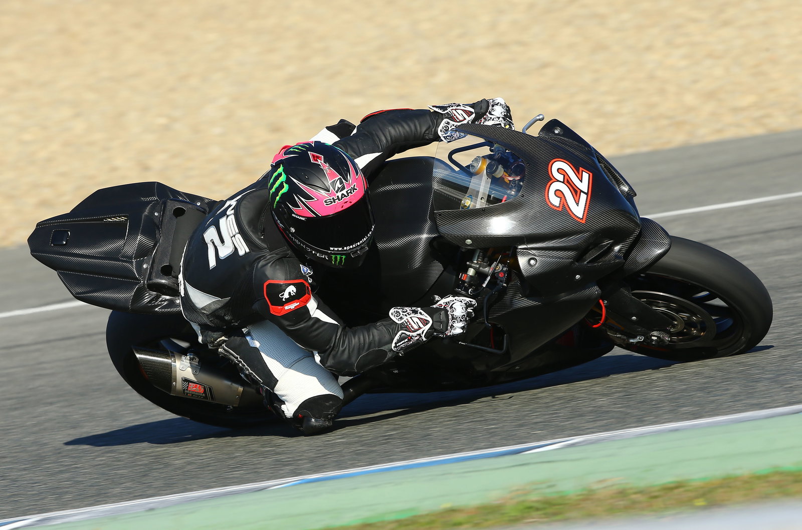Alex Lowes, Jerez WSBK test, November 2013