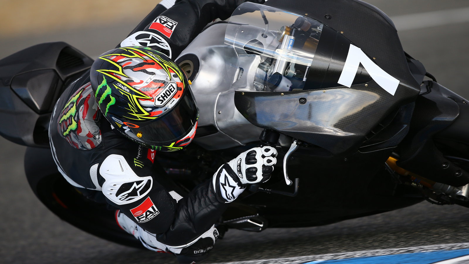 Davies, Jerez WSBK test, November 2013