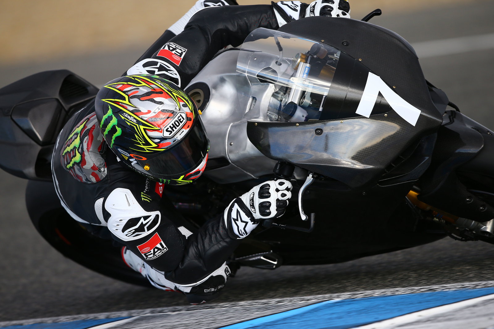 Davies, Jerez WSBK test, November 2013