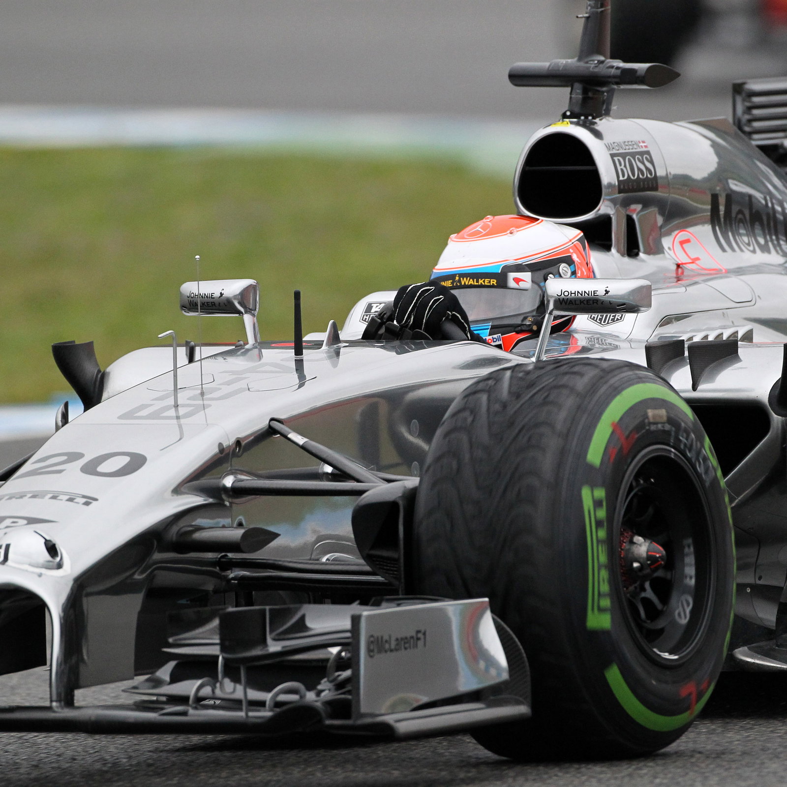 31.01.2014- Kevin Magnussen (DEN) McLaren Mercedes MP4-29