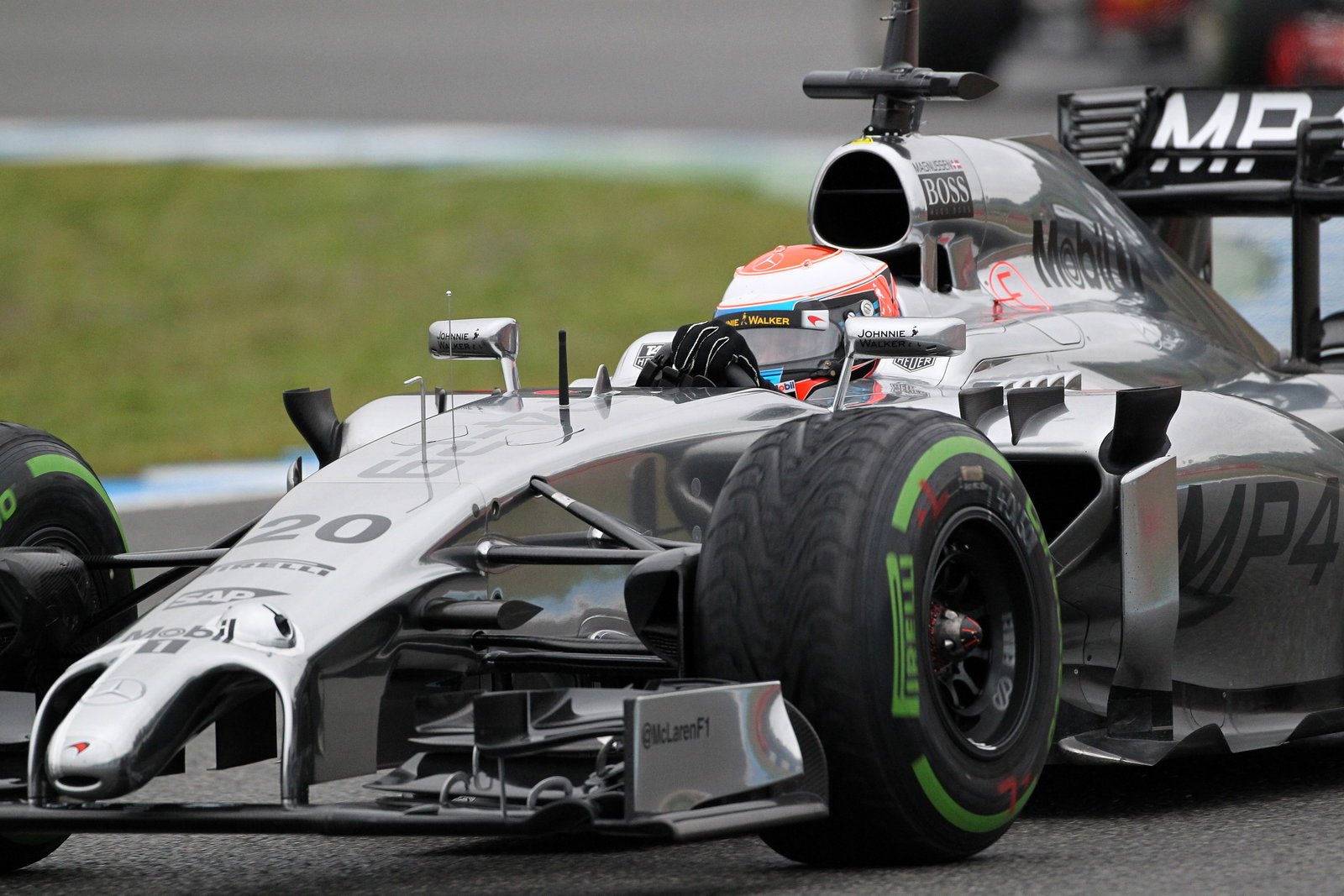 31.01.2014- Kevin Magnussen (DEN) McLaren Mercedes MP4-29