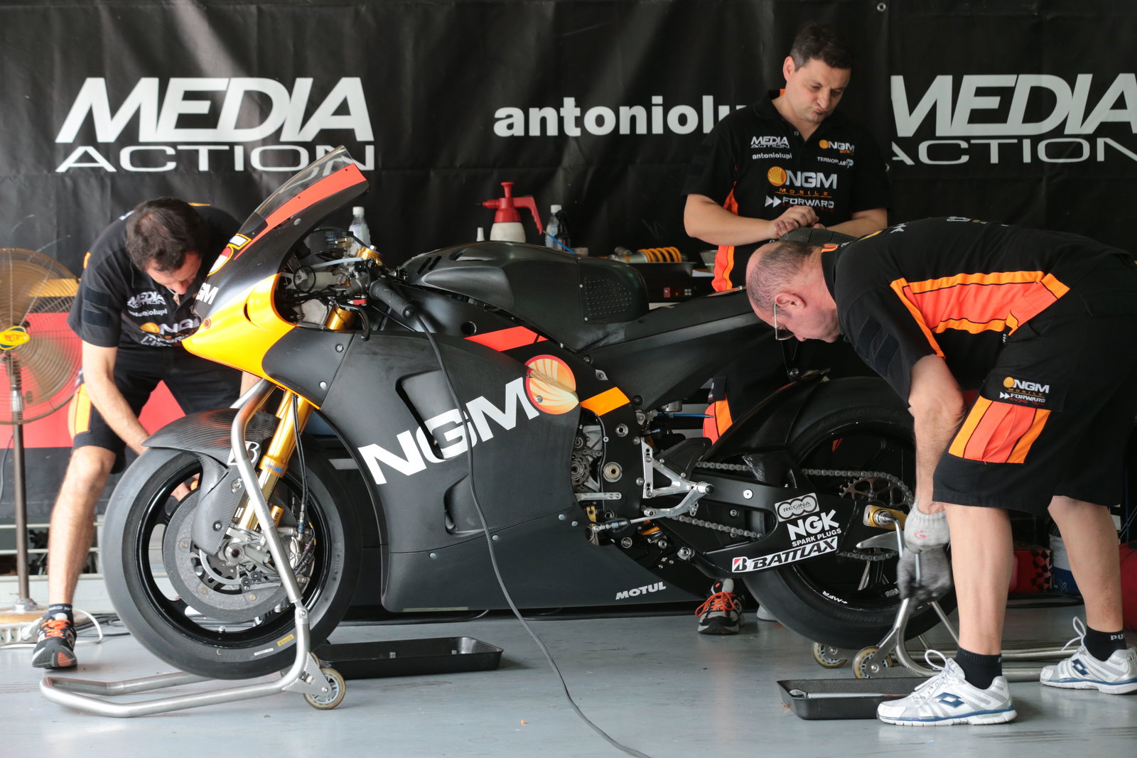 Edwards' Yamaha, Sepang MotoGP test, 4-6 February 2014