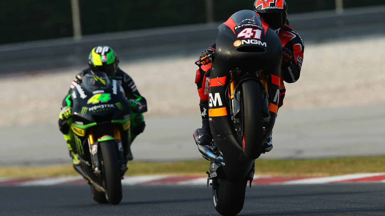 Aleix and Pol Espargaro, Sepang MotoGP test, 4-6 February 2014