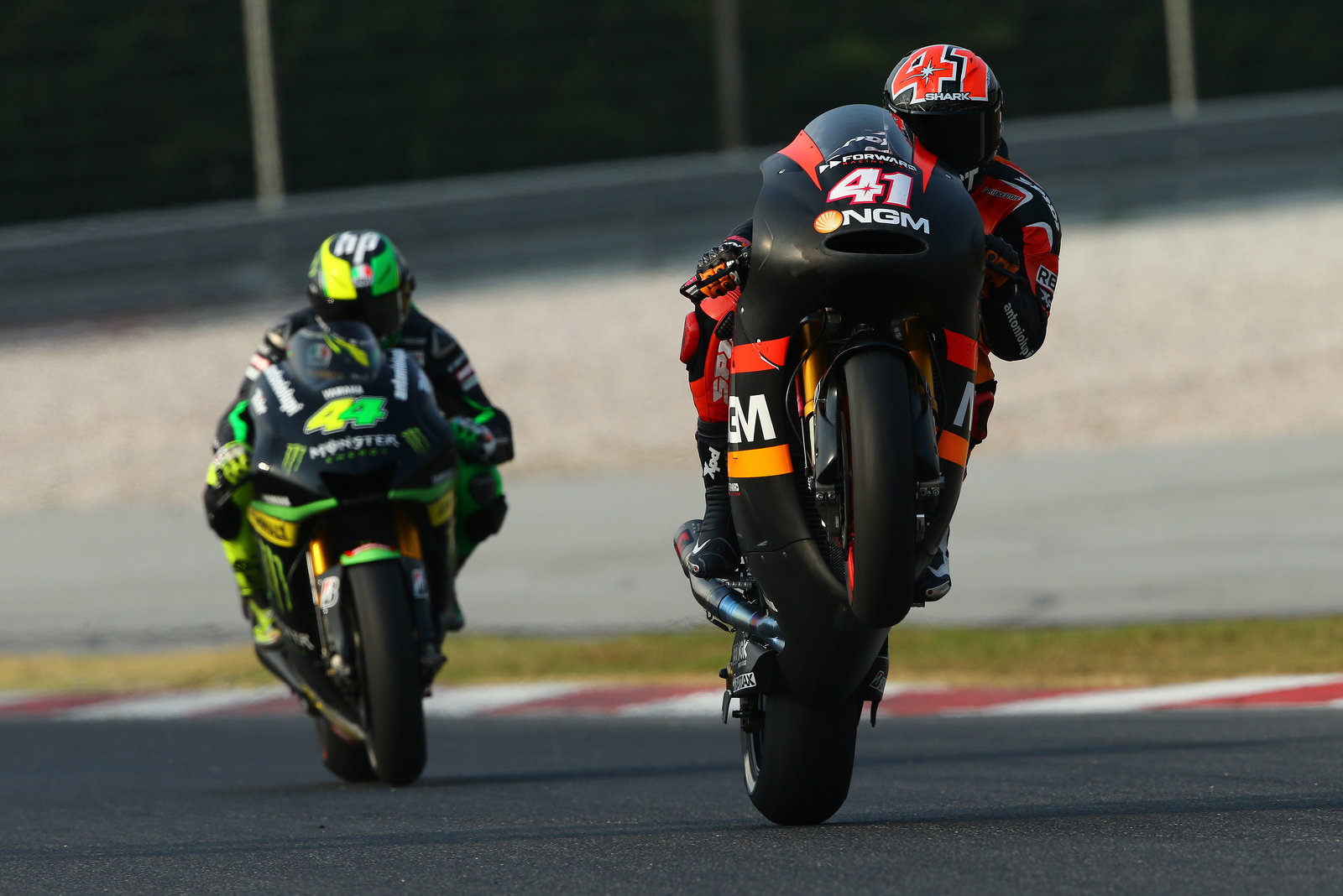 Aleix and Pol Espargaro, Sepang MotoGP test, 4-6 February 2014