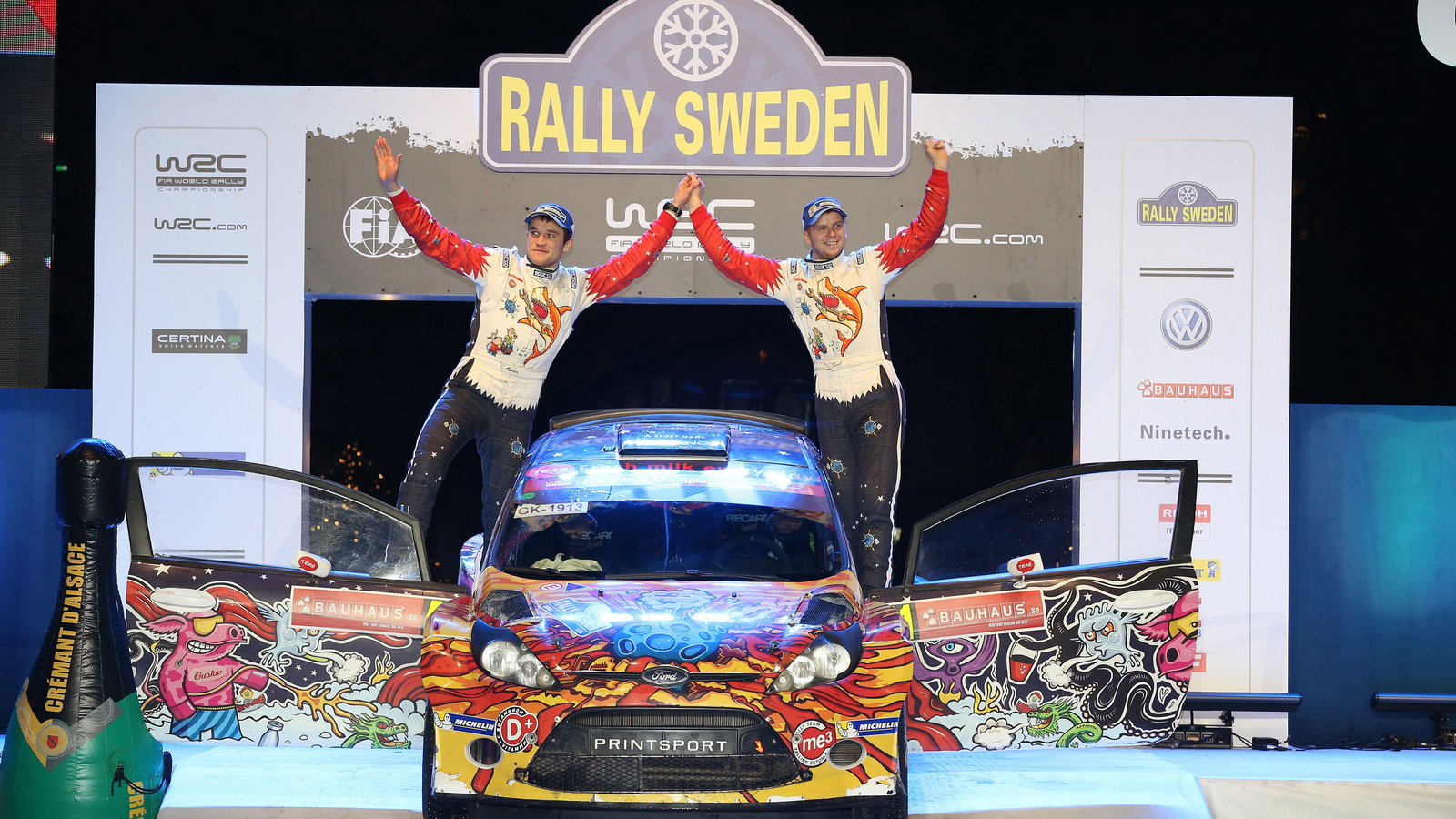 Karl Kruuda (EST) Martin Jarveoja (EST), Ford Fiesta R5