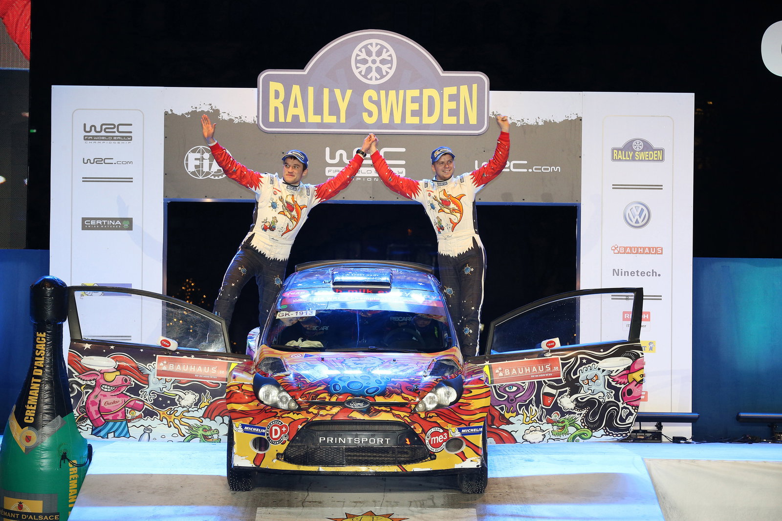 Karl Kruuda (EST) Martin Jarveoja (EST), Ford Fiesta R5