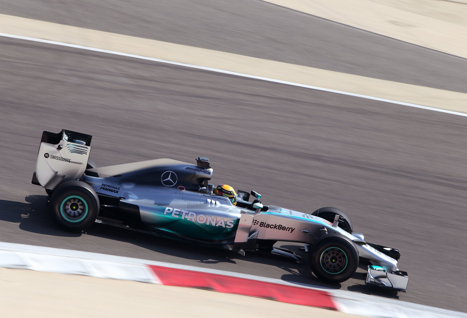 Lewis Hamilton (GBR), Mercedes AMG F1 Team 19.02.2014. Formula One Testing, Bahrain Test One, Day O