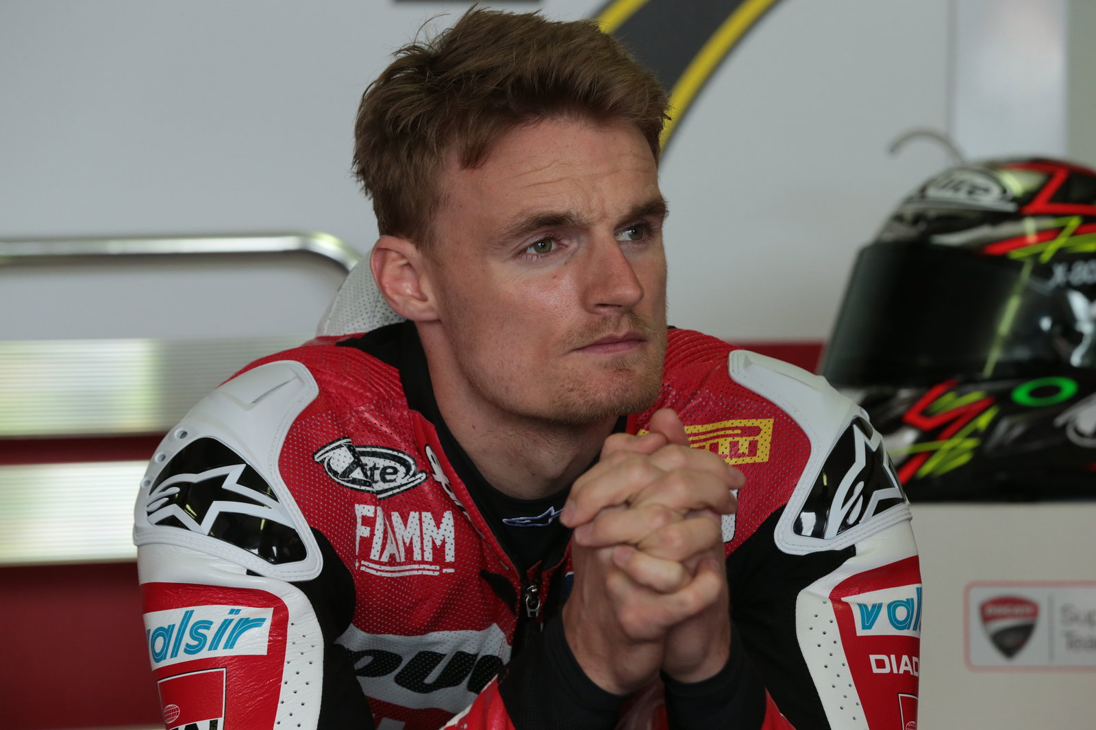 Davies, Australian WSBK test and race, 2014