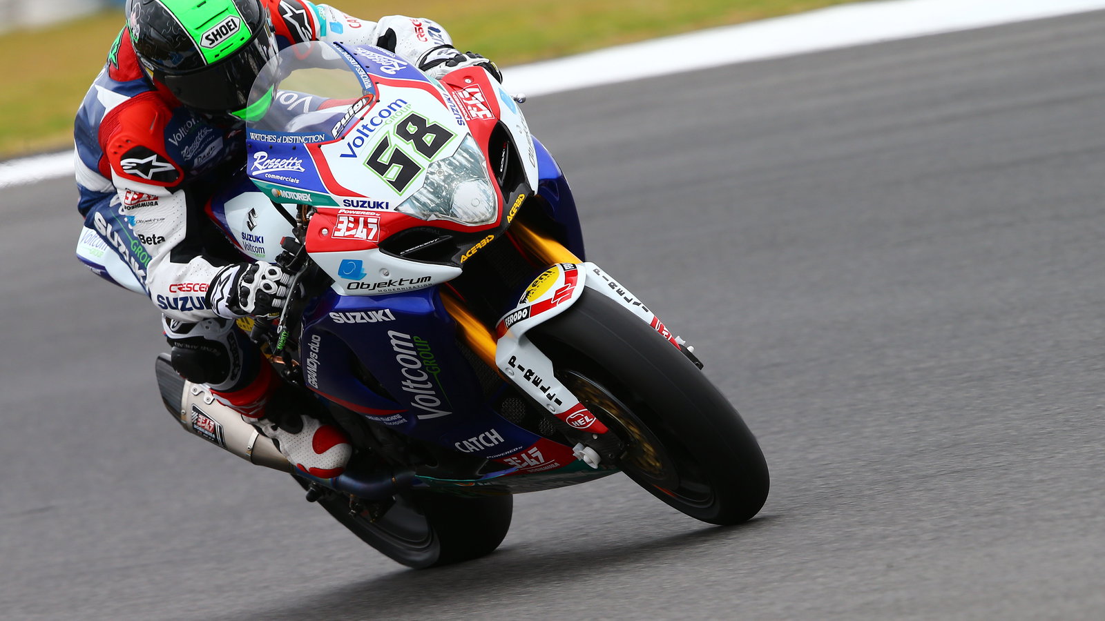 Laverty, Australian WSBK test and race, 2014