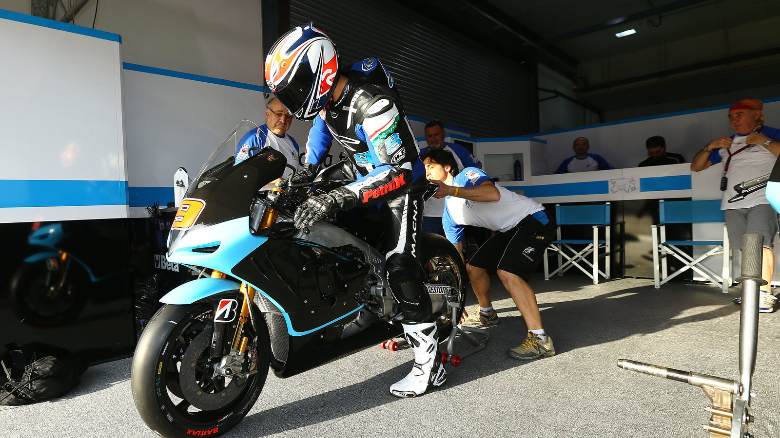 Petrucci, Qatar MotoGP test, March 2014