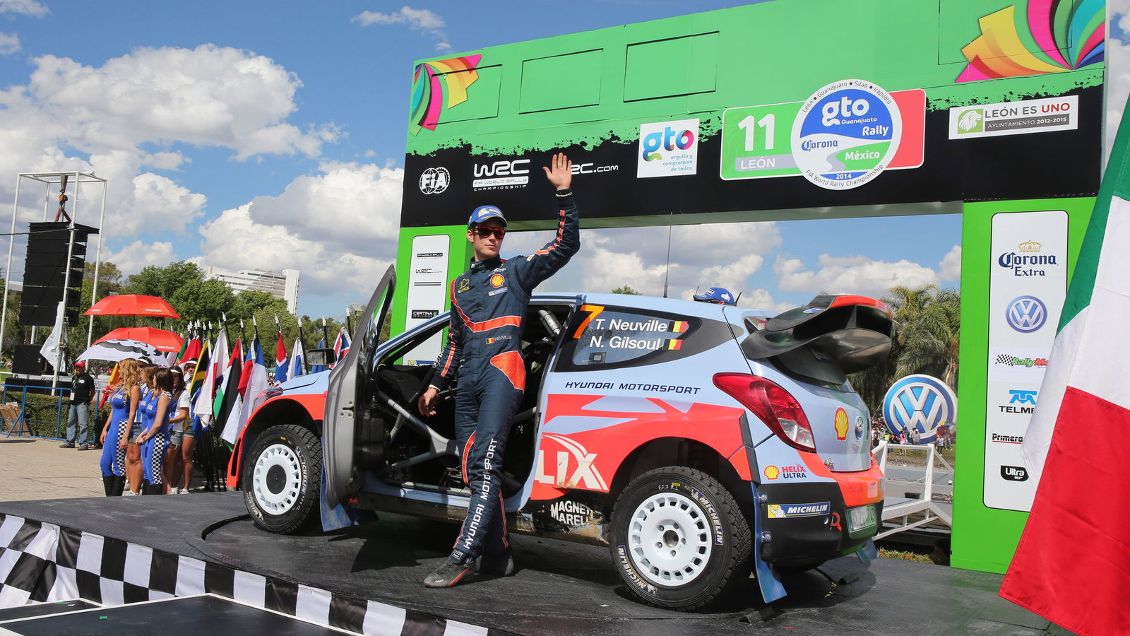 Thierry Neuville (BEL) Nicolas Gilsoul (BEL), Hyundai i20 WRC, Hyundai Motorsport