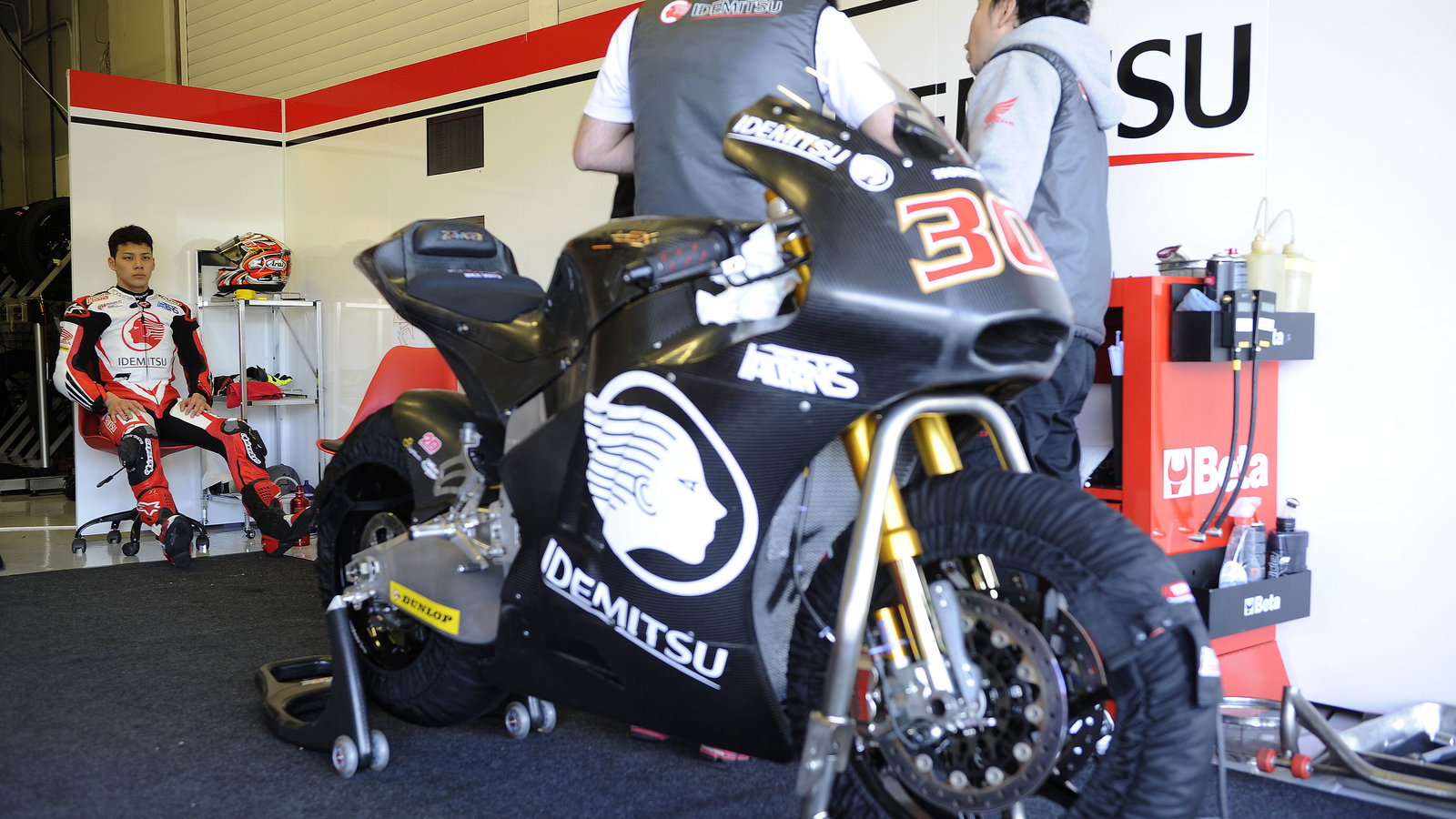 Nakagami, Jerez Moto2 Test Feb 2014