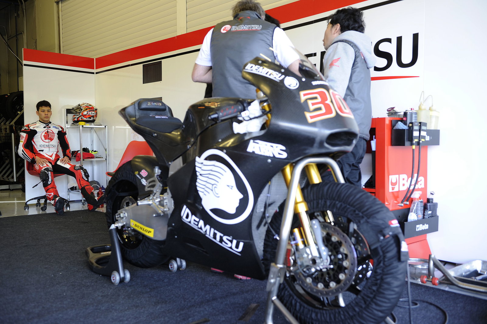 Nakagami, Jerez Moto2 Test Feb 2014