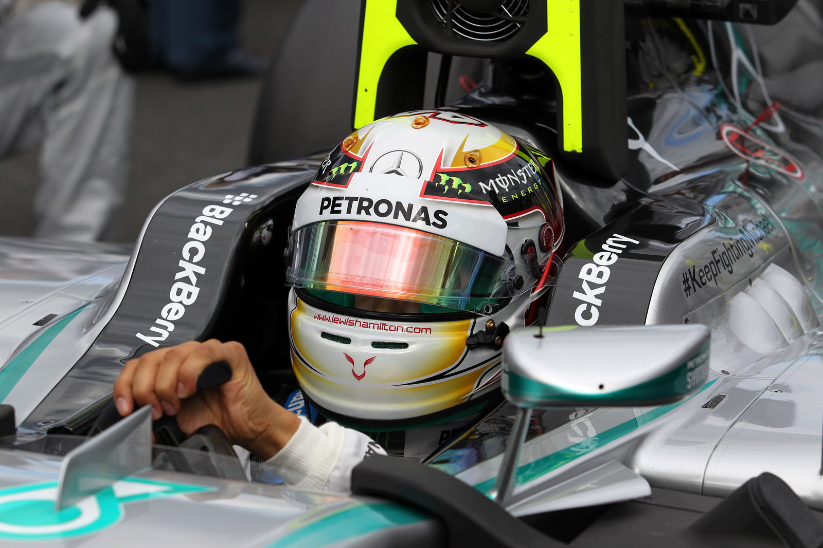 16.03.2014- Race, Lewis Hamilton (GBR) Mercedes AMG F1 W05
