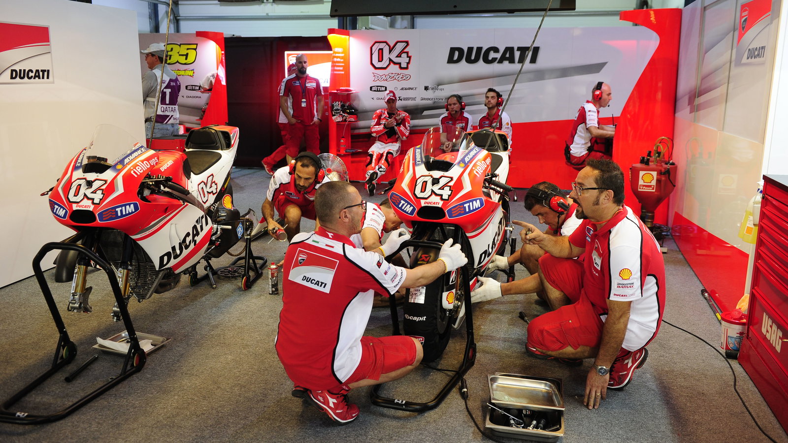 Ducati Garage, Qatar MotoGP 2014