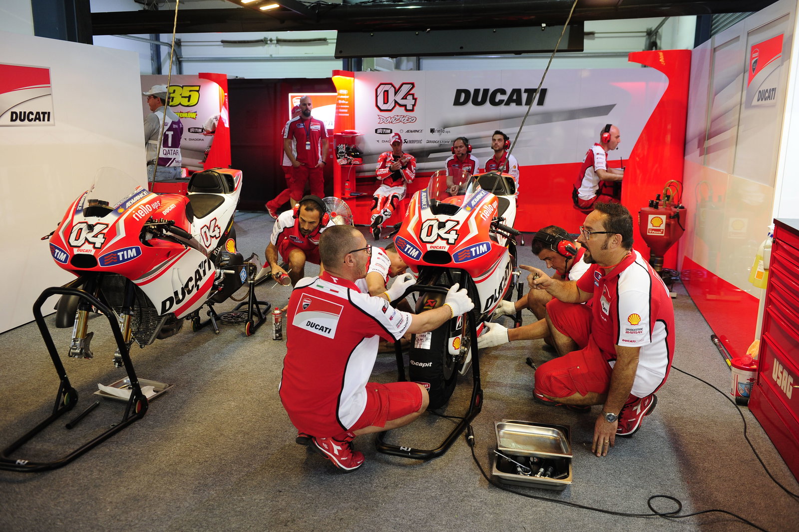 Ducati Garage, Qatar MotoGP 2014