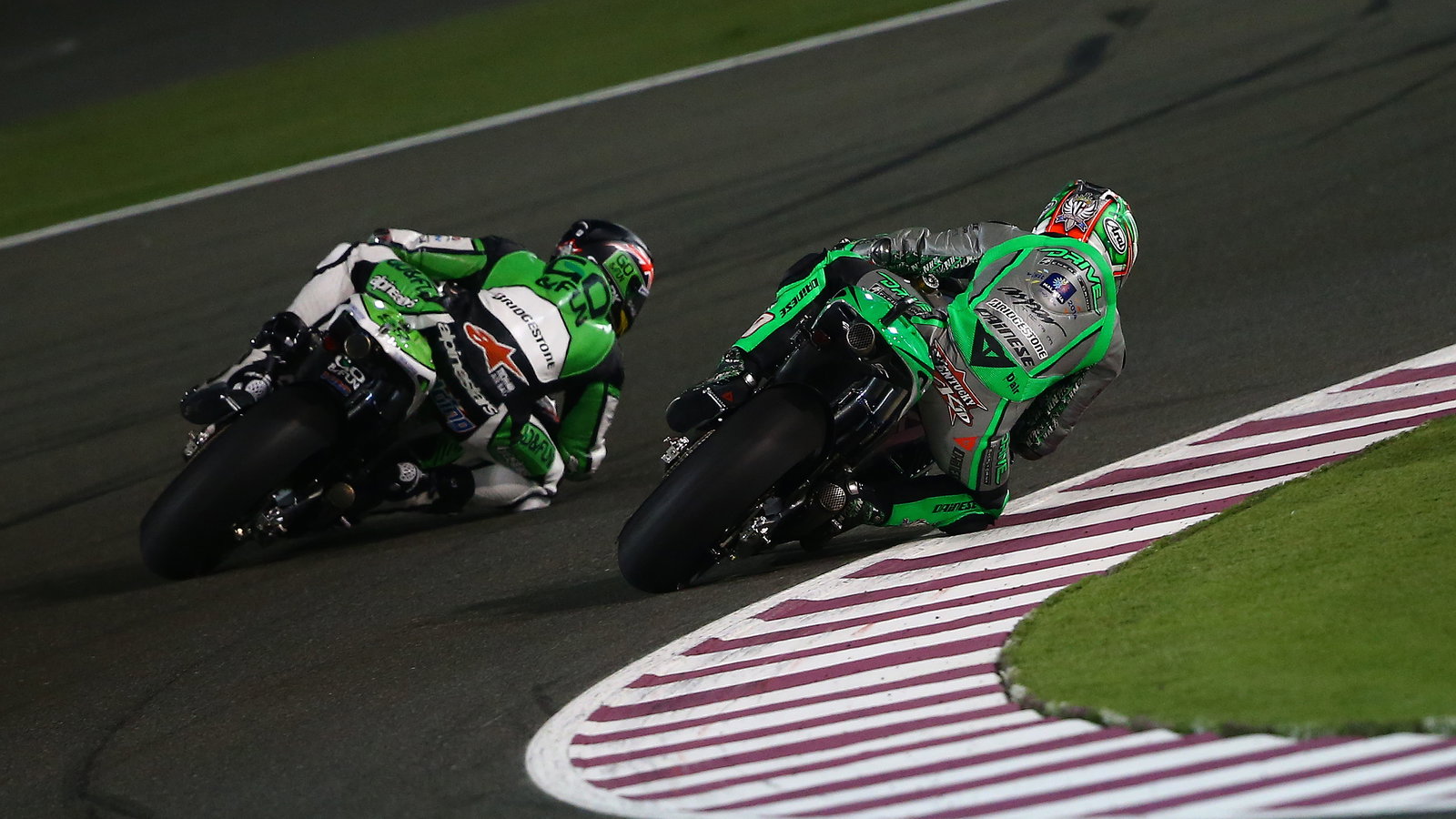 Redding and Hayden, Qatar MotoGP 2014