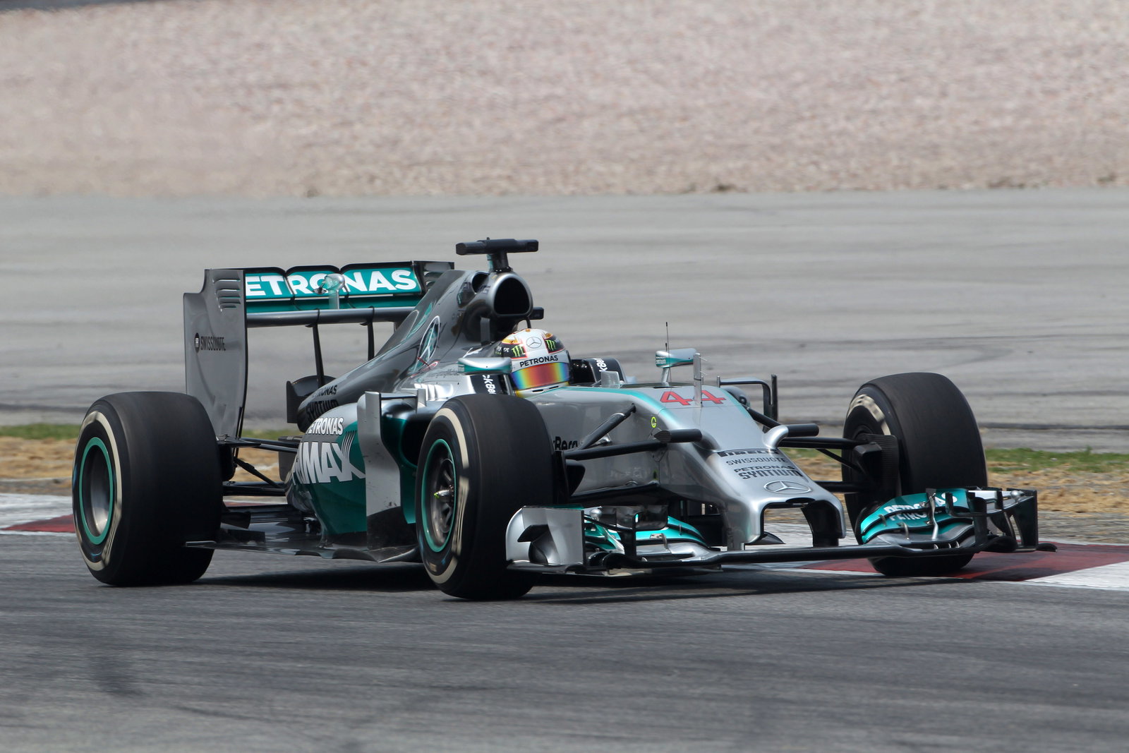 28.03.2014- Free Practice 2, Lewis Hamilton (GBR) Mercedes AMG F1 W05