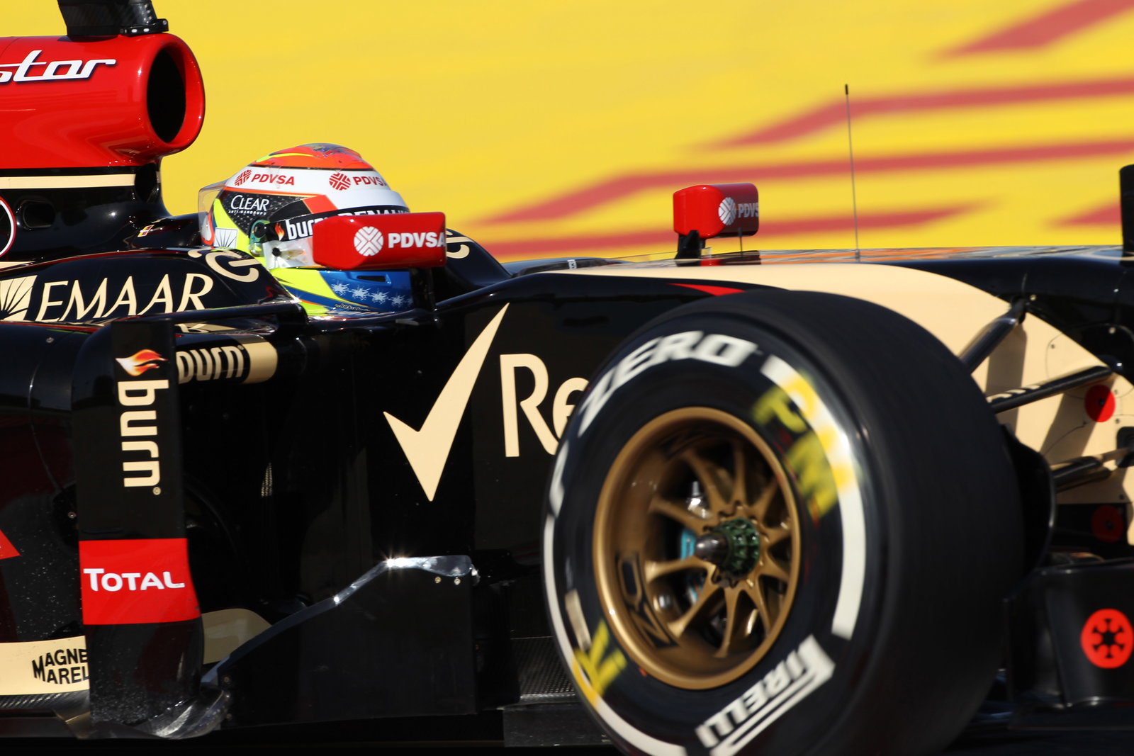 05.04.2014- Free practice 3, Pastor Maldonado (VEN) Lotus F1 Team, E22
