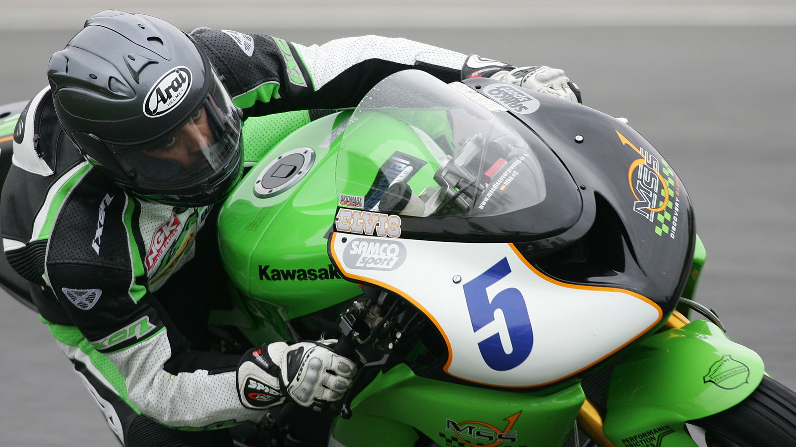 pere riba mss discovery racing kawasaki supersport bsb 2006 oulton park sunday 30/04/06