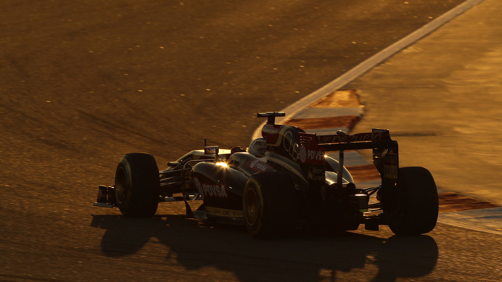 06.04.2014- Race, Romain Grosjean (FRA) Lotus F1 Team E22