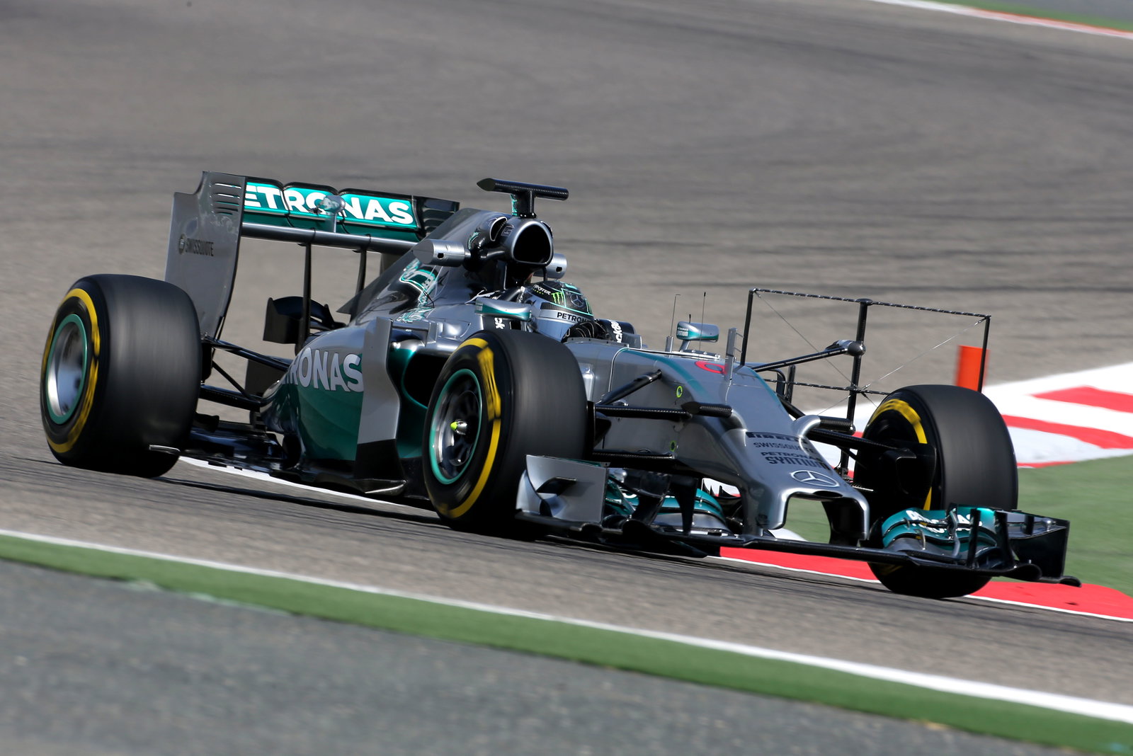 Nico Rosberg (GER), Mercedes AMG F1 Team 08.04.2014. Formula One Testing, Bahrain Test, Day One, Sa